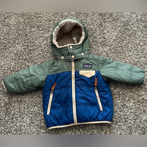 Patagonia Baby Reversible Tribbles Hoody - Picture 2 of 4